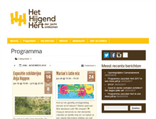 Tablet Screenshot of hijgendhert.nl